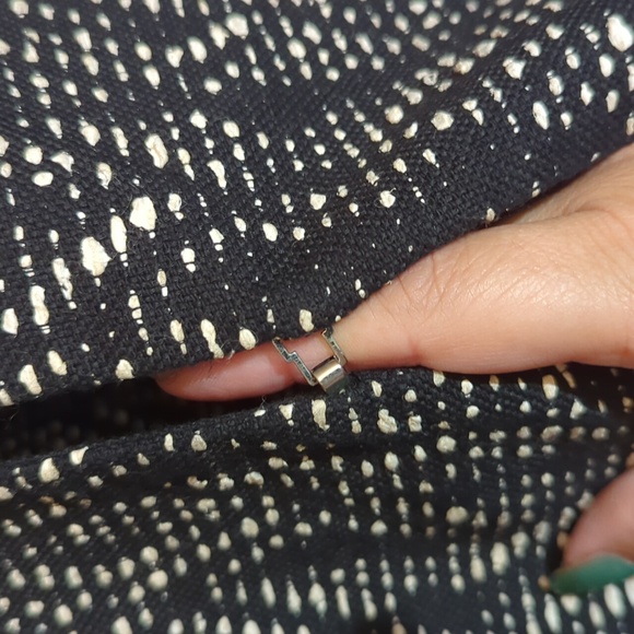 Lafayette 148 New York Black White Woven Jacket - Picture 8 of 14